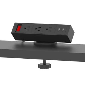 USB के साथ डेस्कटॉप सॉकेट